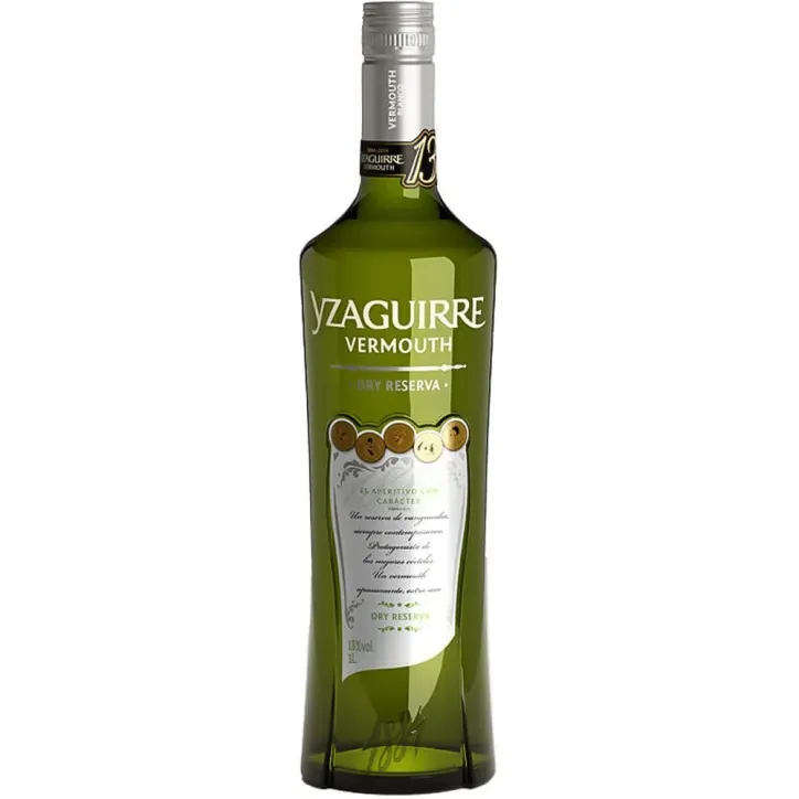 Vermouth Yzaguirre Blanco Extra Dry 1L