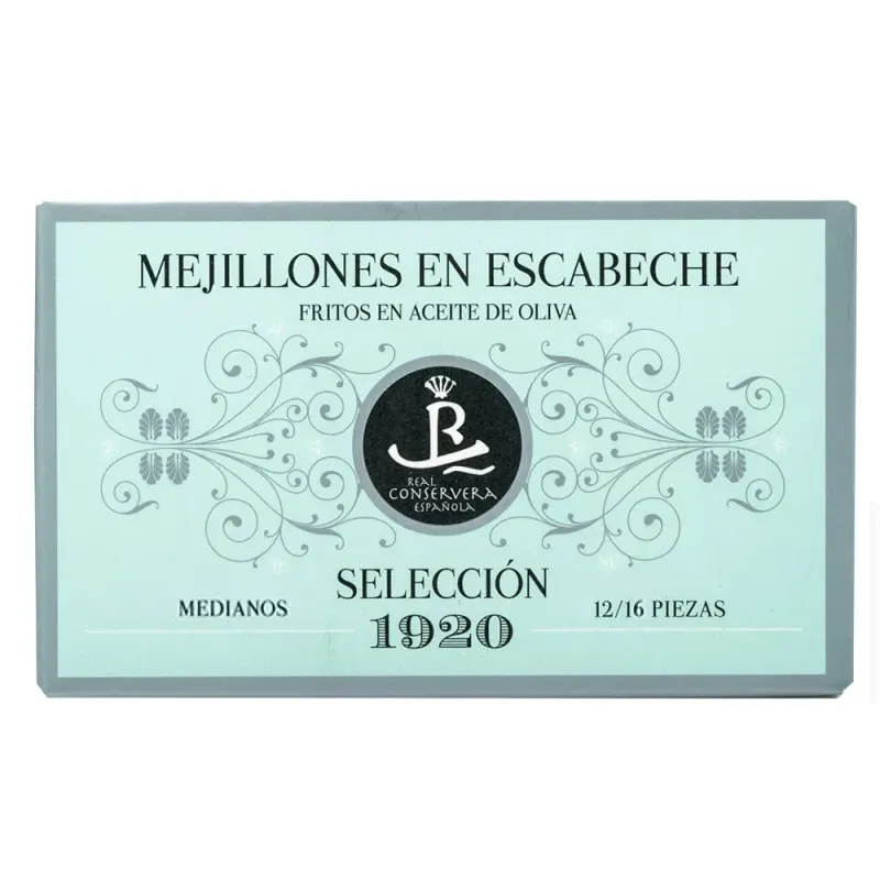 Mejillones En Escabeche 12/16 Selección 1920 115gr.