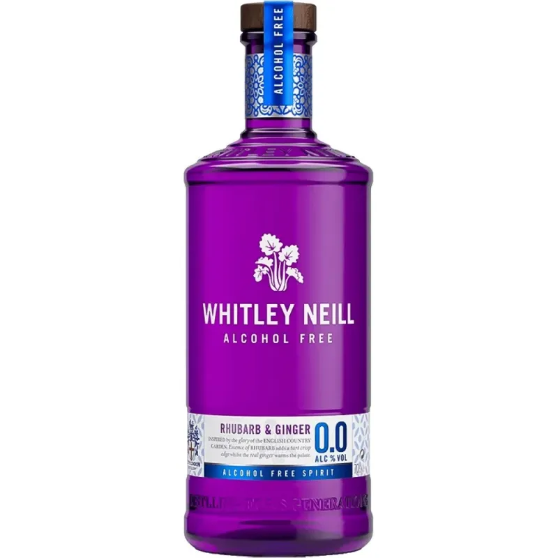 Whitley Neill Rhubarb & Ginger 0,0% Gin