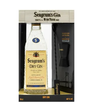 Seagram's Estuche Jigger y Cuchara de Regalo