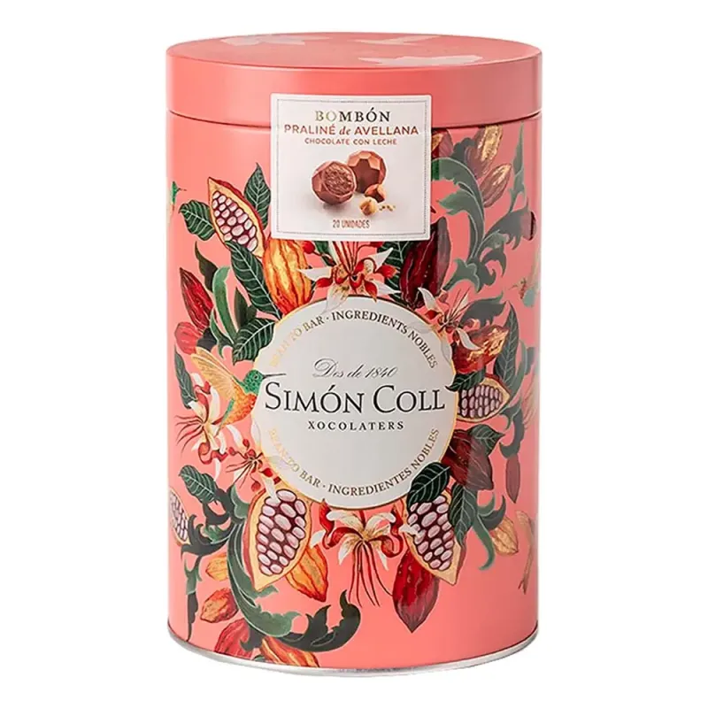 Bombón Praliné Avellanas y Choco Lata 180 gr