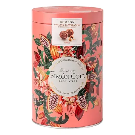 Bombón Praliné Avellanas y Choco Lata 180 gr