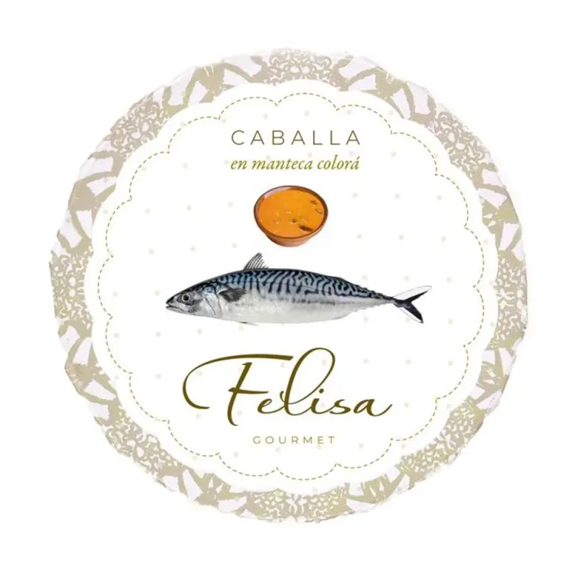Caballa en Manteca Colorá  Felisa Gourmet 265 gr.