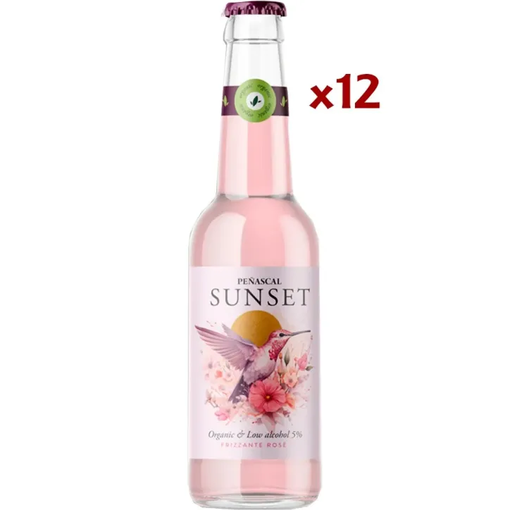 Peñascal Sunset Rosado caja 12 ud