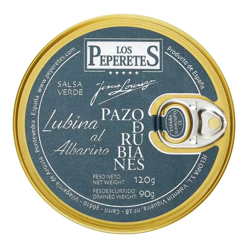 Lubina Al Albariño Pazo Rubianes los Peperetes 120gr.