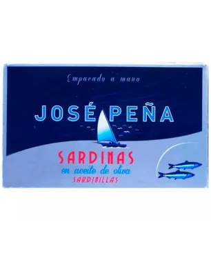 Sardinillas en Aceite de Oliva Jose Peña 30/35 138gr