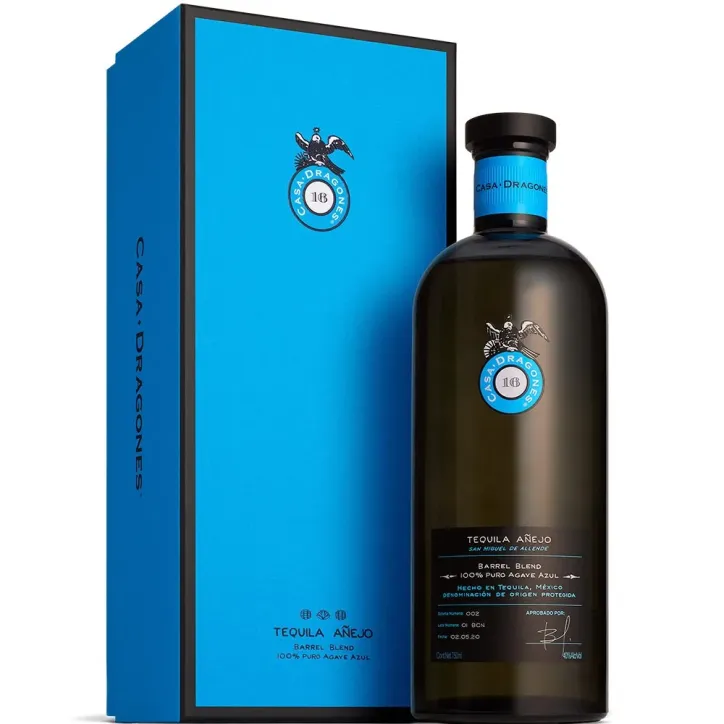 Tequila Casa Dragones Añejo Estuchado