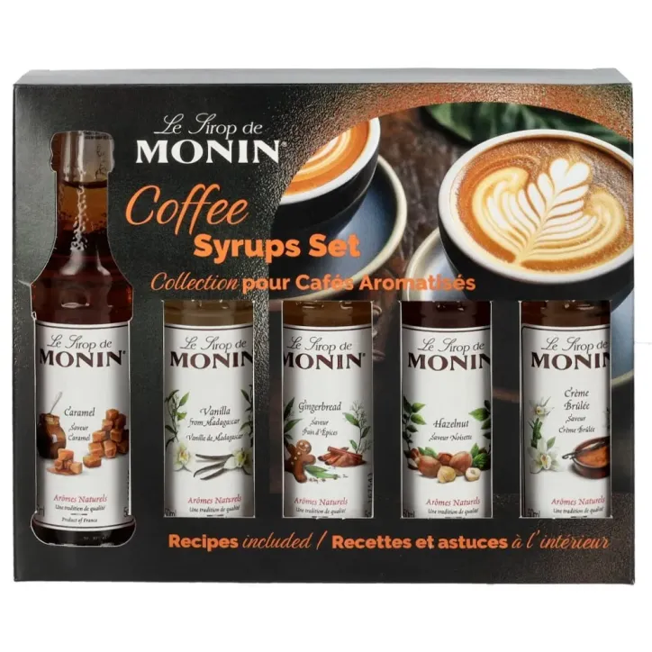 Pack Monin Café (5 minis 5Cl.)