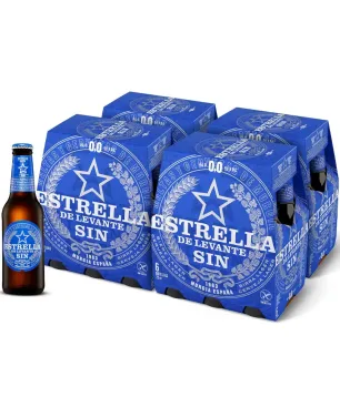 Estrella Levante Sin alcohol 25Cl - Caja 24 uds