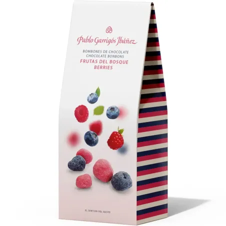 Pablo Garrigos Bombones de Chocolate Frutos Rojos 80gr