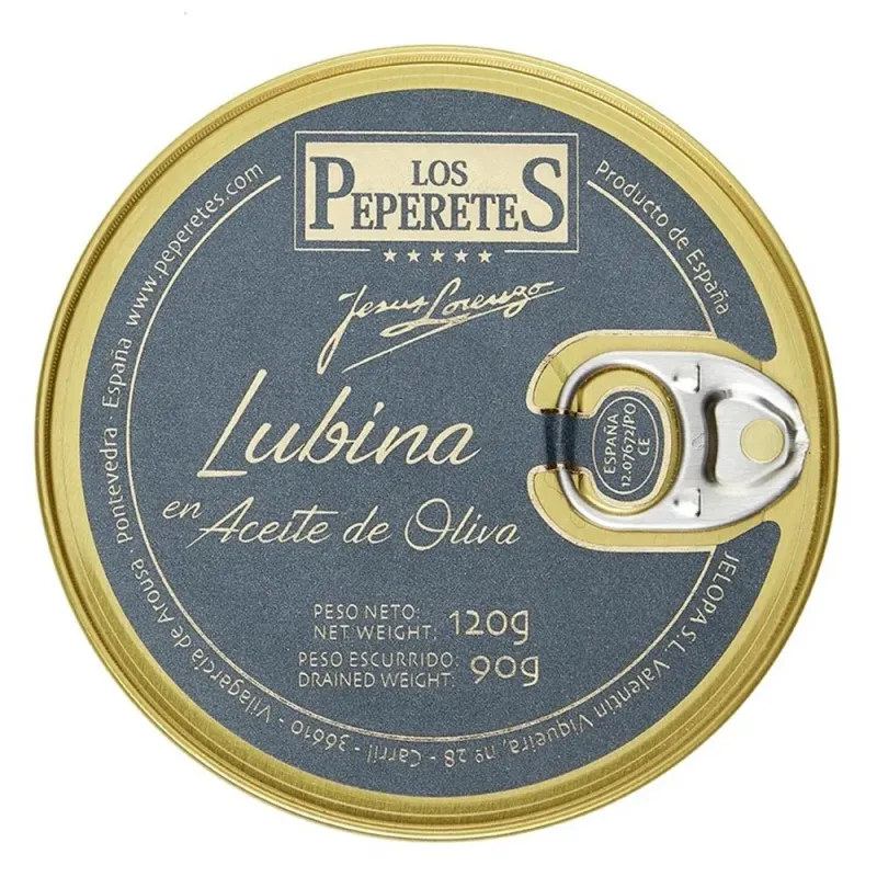 Lubina al Aceite de Oliva Los Peperetes 120gr.