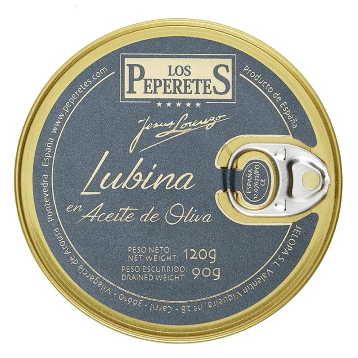 Lubina al Aceite de Oliva Los Peperetes 120gr.