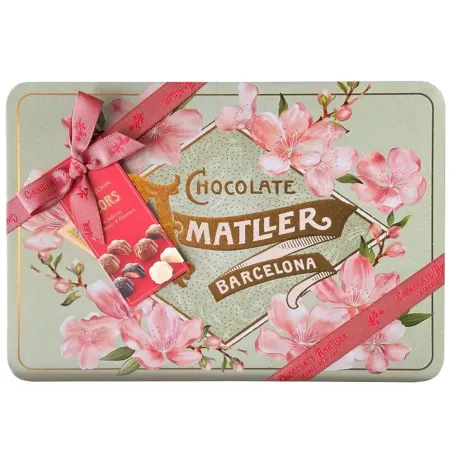 Colección Lata Surtida Flors 4 Sabores Amatller 288g
