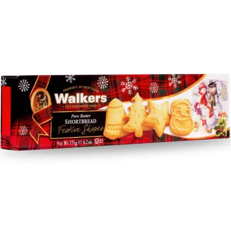 Galletas Walkers Festive Shapes 175 gr.