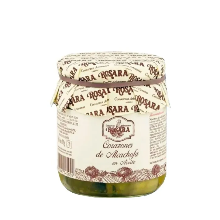 Corazones de Alcachofa en Aceite Rosara 325g