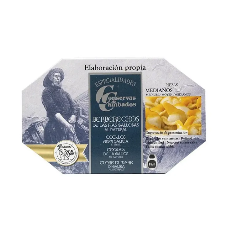 Berberechos De Cambados 45/55 120ml.