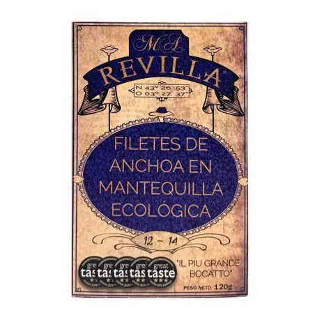 Anchoa en Mantequilla Revilla 12/14 120g