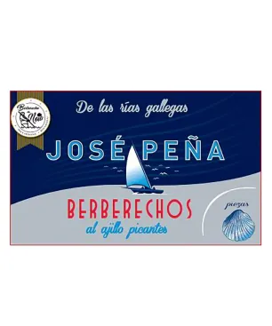 Berberechos al Ajillo Jose Peña 30-40 110gr