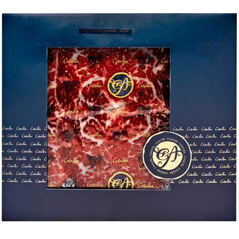 Cecina de Wagyu Japonesa Loncheada Casalba 100gr