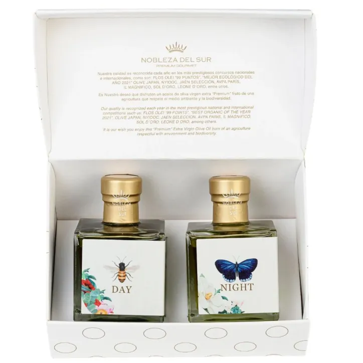 Estuche 2 Botellas de Aceite Day & Night Nobleza del Sur 2x100ml