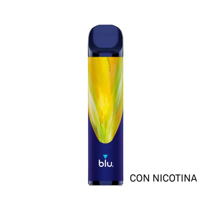 Blu Bar Vaper Desechable - Mango Ice Con Nicotina 1000 Caladas