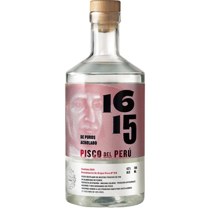Pisco 1615 Puro Acolchado