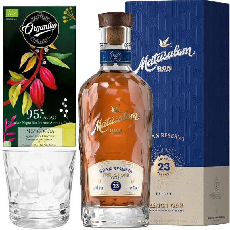 Pack French Oak Experience con Vaso y Chocolate de Regalo