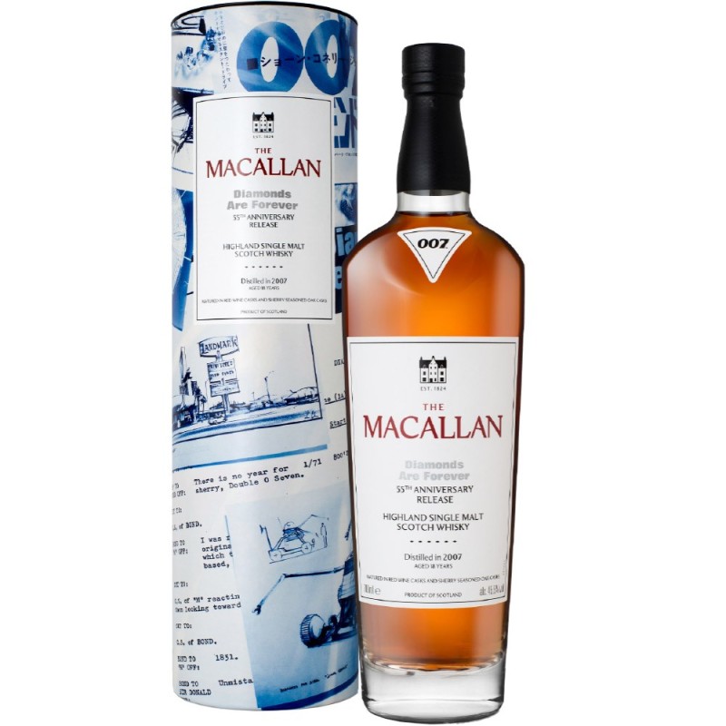 The Macallan Diamonds Are Forever 55th Anniversary James Bond