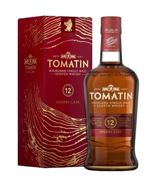Tomatin 12 Años Sherry Cask Estuche