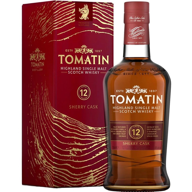 Tomatin 12 Años Sherry Cask Estuche