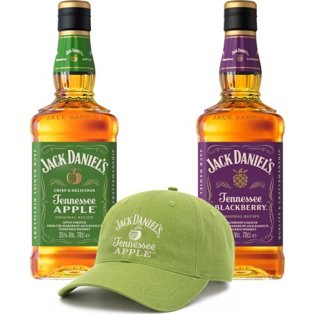 Pack Jack Daniels Apple + Jack Daniels Blackberry + Gorra de Regalo
