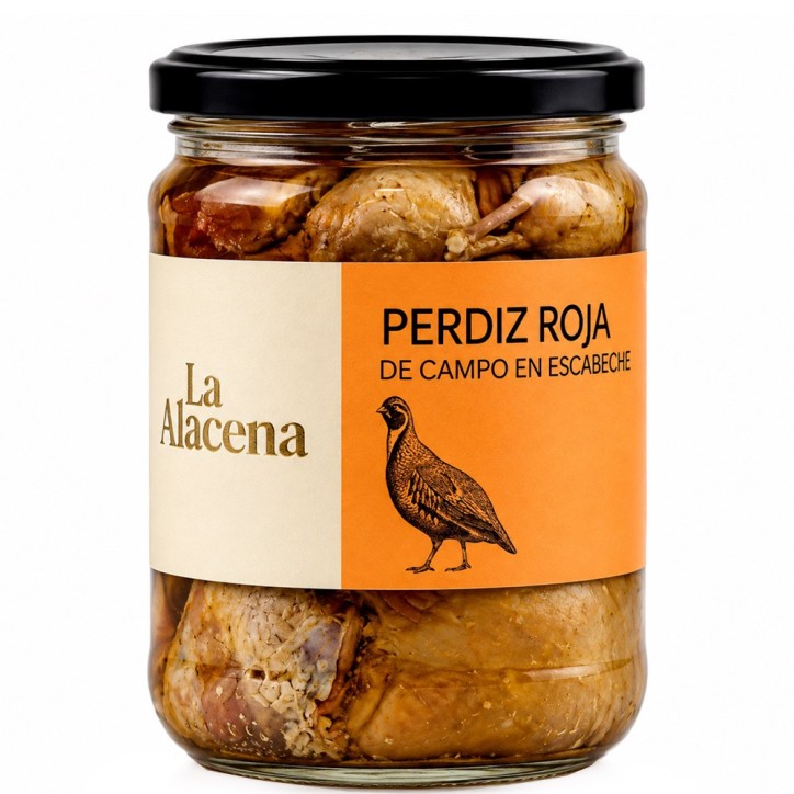 Perdiz Roja en Escabeche La Alacena Tarro 420gr