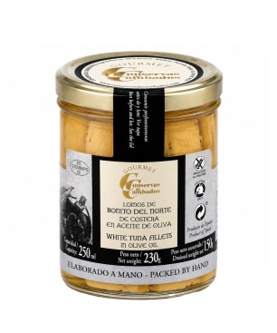 Lomos de Bonito del Norte de Costera en Aceite de Oliva Conservas de Cambados Tarro de 250ml