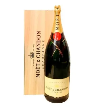 Moet & Chandon Brut Imperia Nabuchodonosor Caja madera